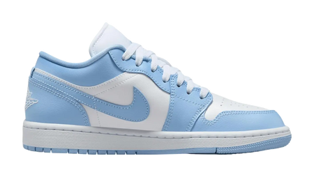 Jordan 1 Low White Aluminum Womens  vjsneaker.com