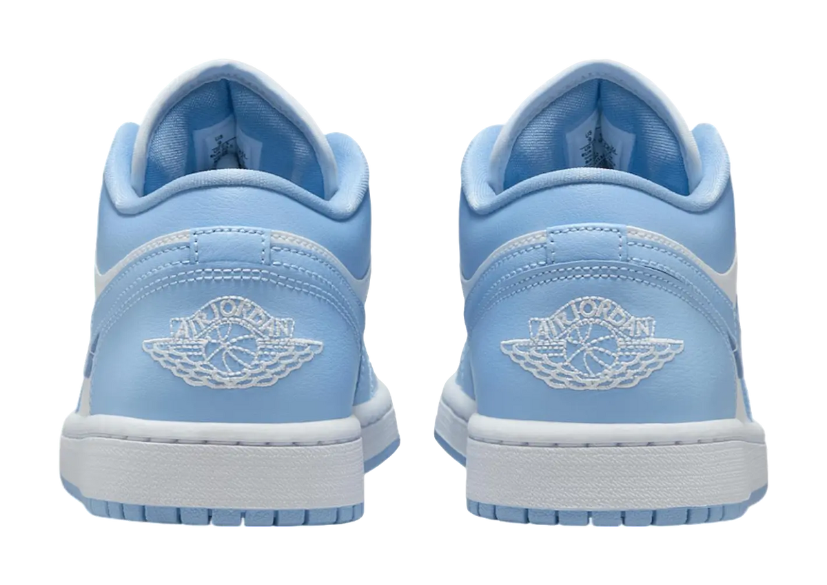 Jordan 1 Low White Aluminum Womens  vjsneaker.com