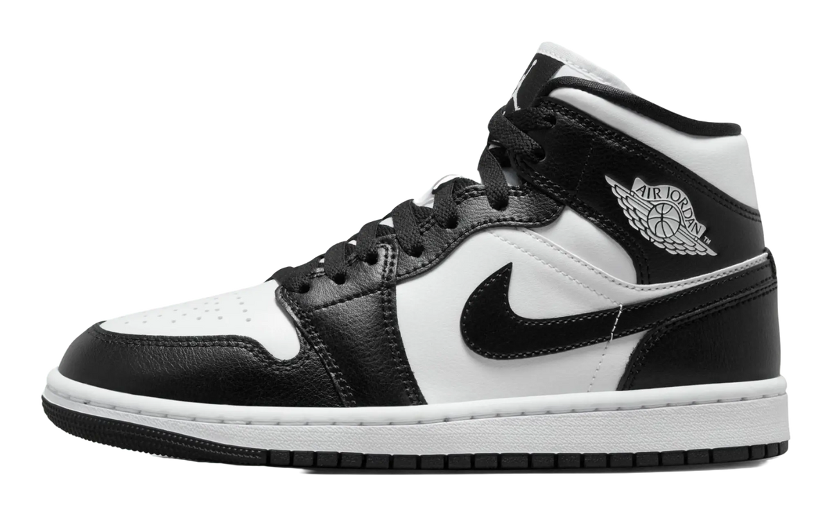 Jordan 1 Mid Panda Womens  vjsneaker.com