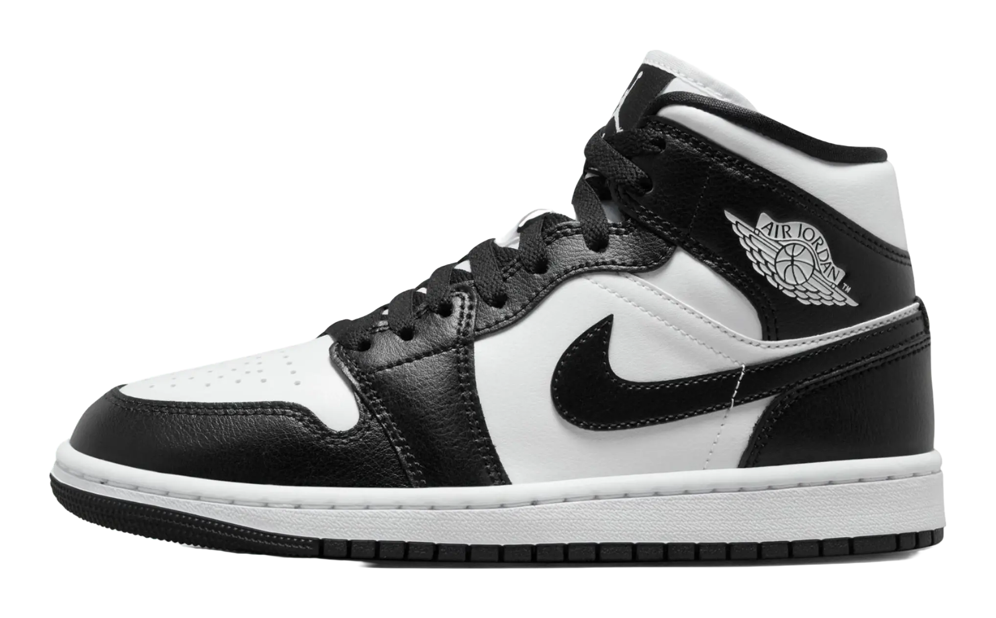 Jordan 1 Mid Panda Womens  vjsneaker.com