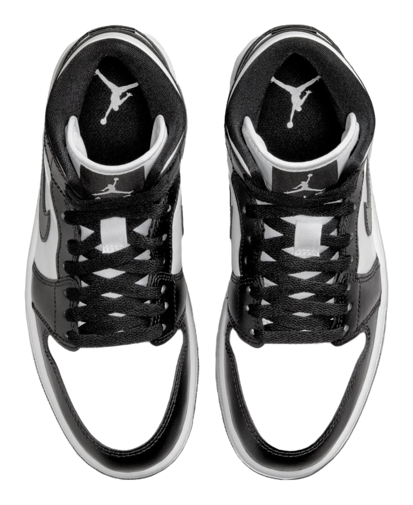 Jordan 1 Mid Panda Womens  vjsneaker.com