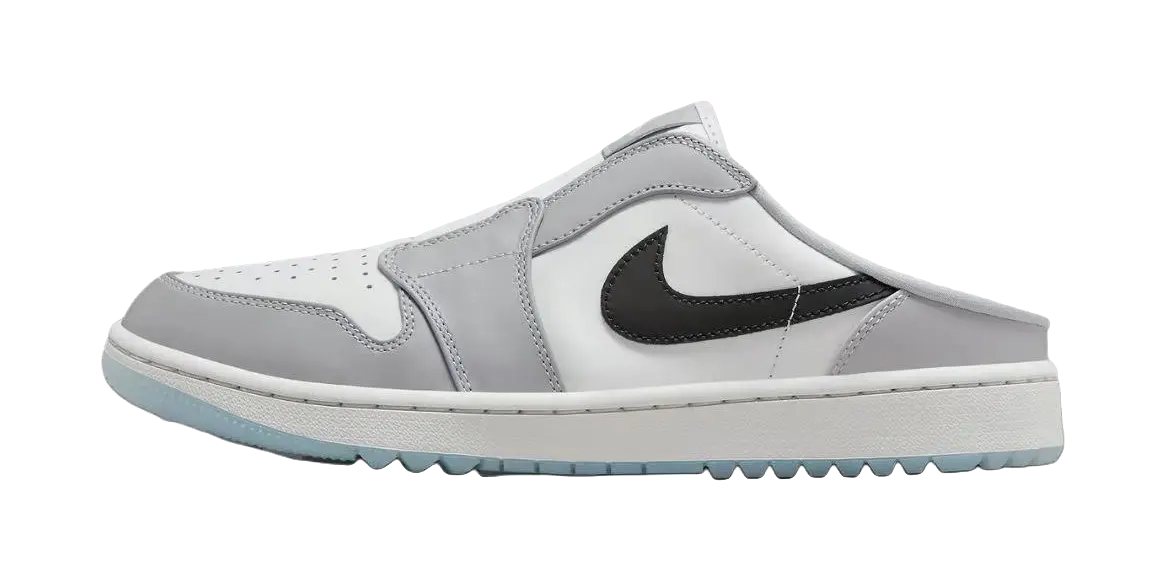 Jordan 1 Mule Golf Wolf Grey  vjsneaker.com
