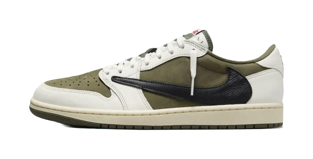 Jordan 1 Retro Low Og Sp Travis Scott Medium Olive  vjsneaker.com