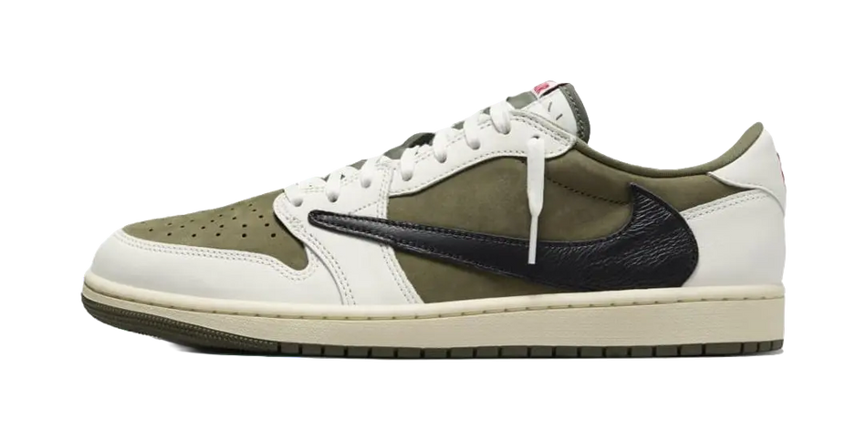 Jordan 1 Retro Low Og Sp Travis Scott Medium Olive  vjsneaker.com