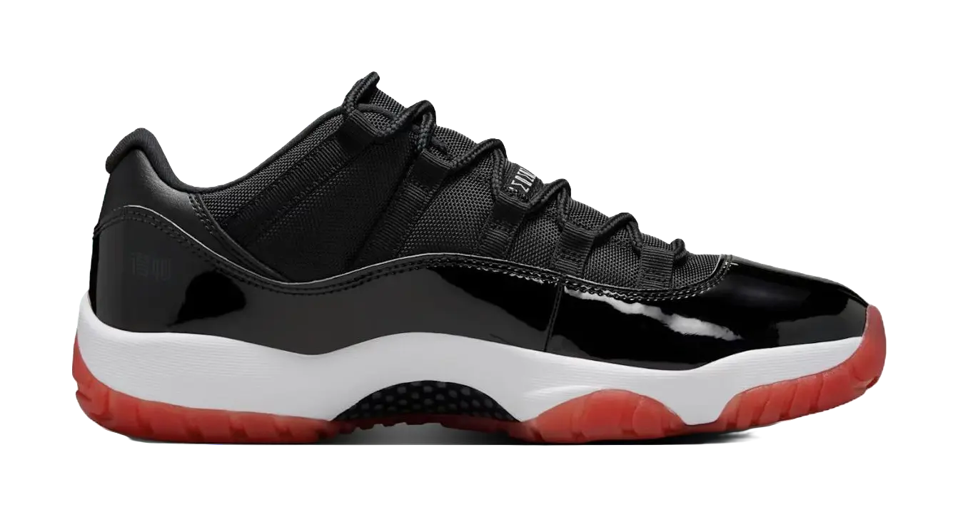 Jordan 11 Retro Low Bred 2025  vjsneaker.com