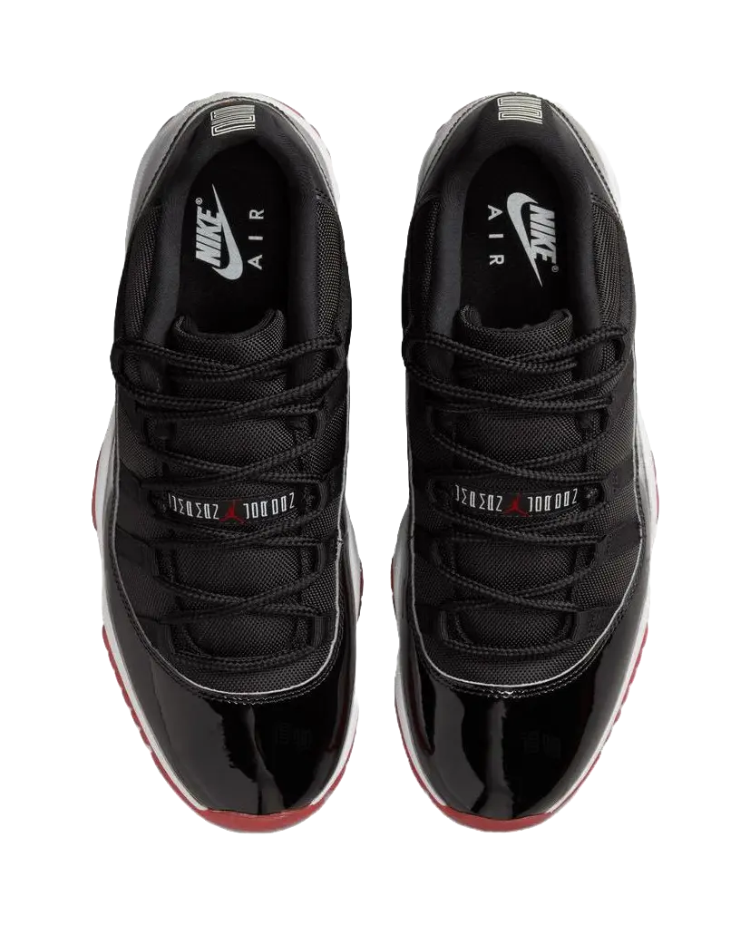 Jordan 11 Retro Low Bred 2025  vjsneaker.com