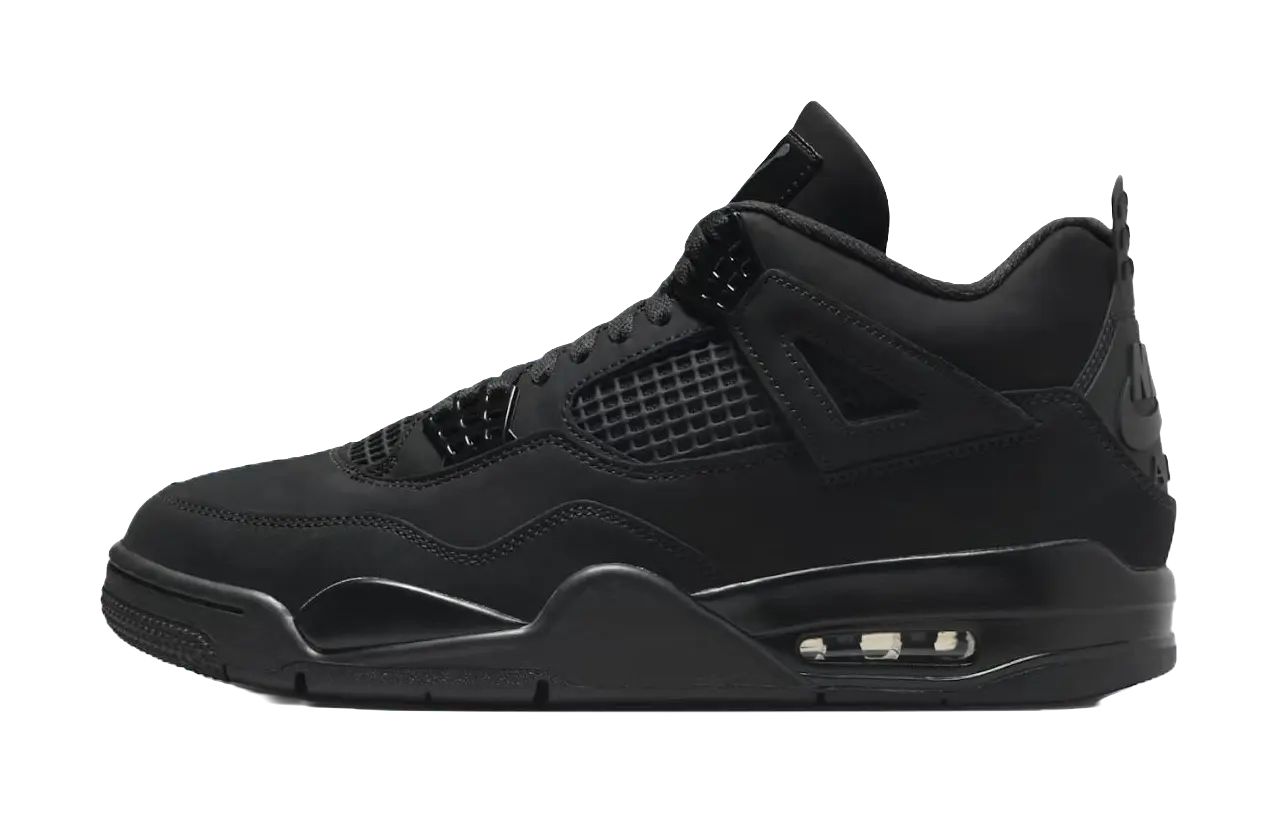 Jordan 4 Retro Black Cat 2025  vjsneaker.com