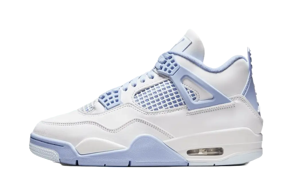 Jordan 4 Retro Forget Me Not Womens  vjsneaker.com