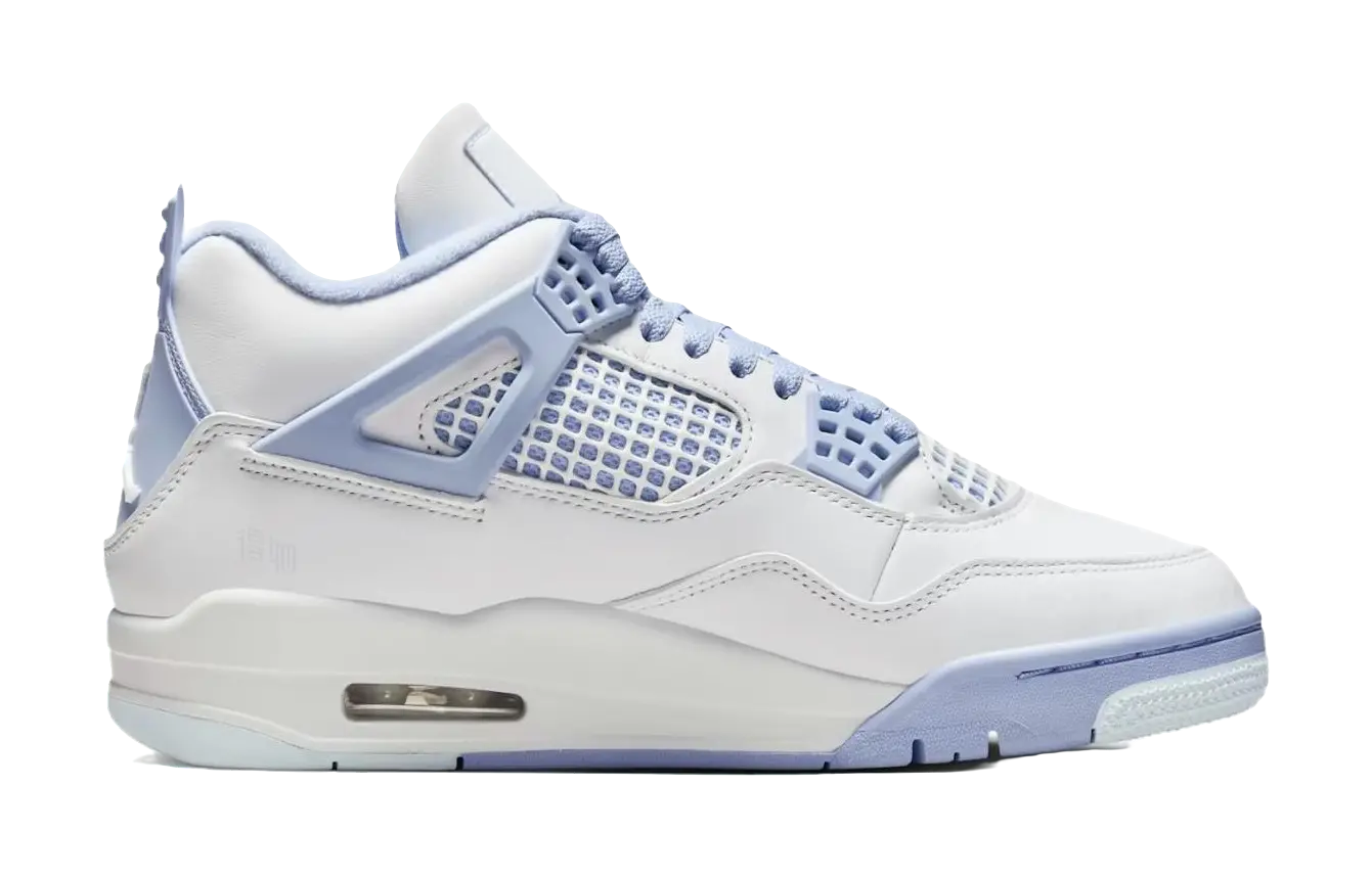 Jordan 4 Retro Forget Me Not Womens  vjsneaker.com