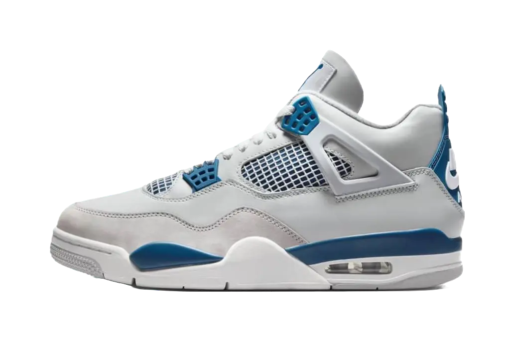 Jordan 4 Retro Military Blue 2024  vjsneaker.com