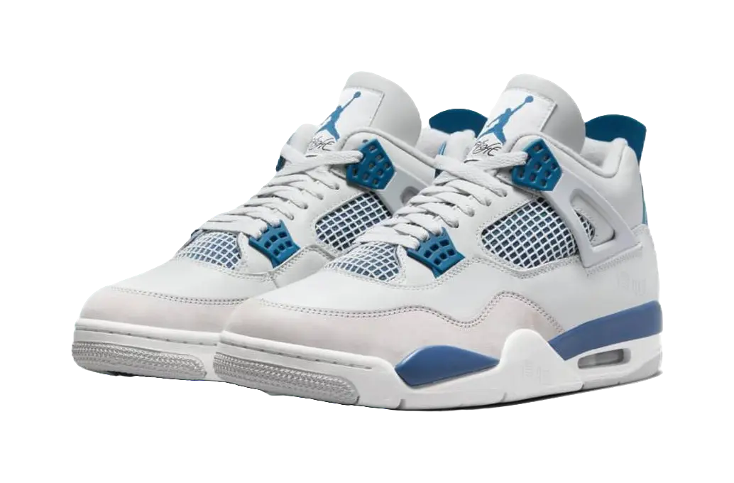 Jordan 4 Retro Military Blue 2024  vjsneaker.com