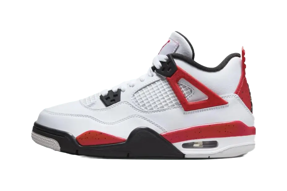 Jordan 4 Retro Red Cement GS  vjsneaker.com