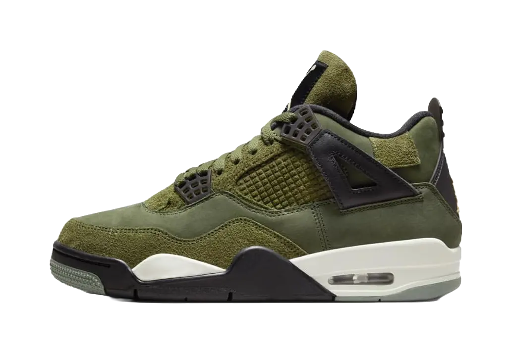 Jordan 4 Retro Se Craft Medium Olive  vjsneaker.com