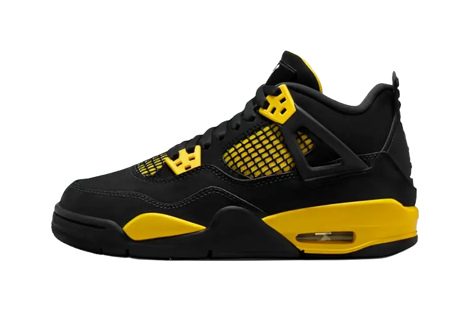 Jordan 4 Retro Thunder 2023 GS  vjsneaker.com