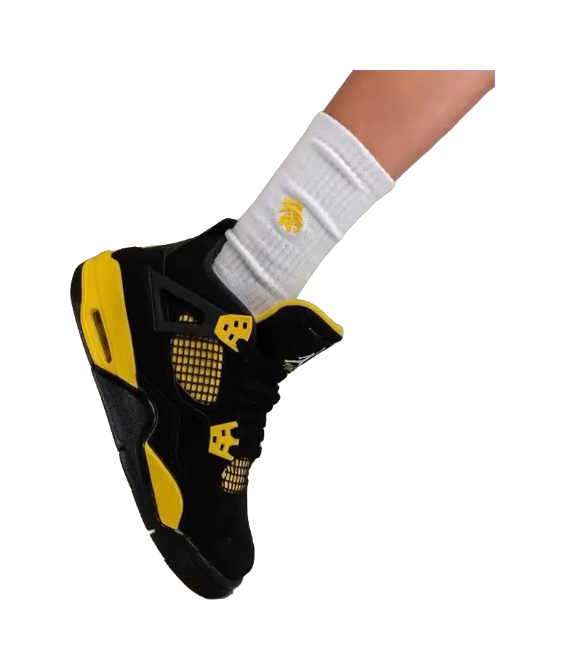 Jordan 4 Retro Thunder 2023 GS  vjsneaker.com