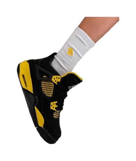 Jordan 4 Retro Thunder 2023 GS  vjsneaker.com