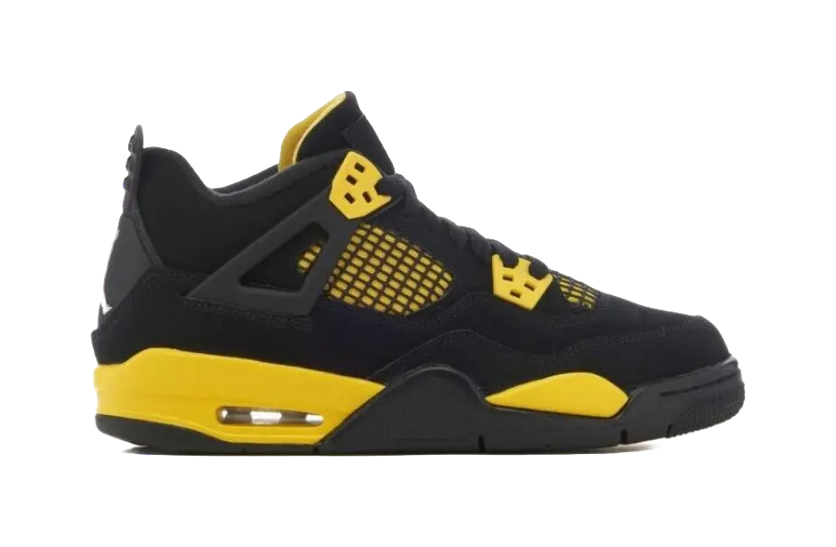 Jordan 4 Retro Thunder 2023 GS  vjsneaker.com
