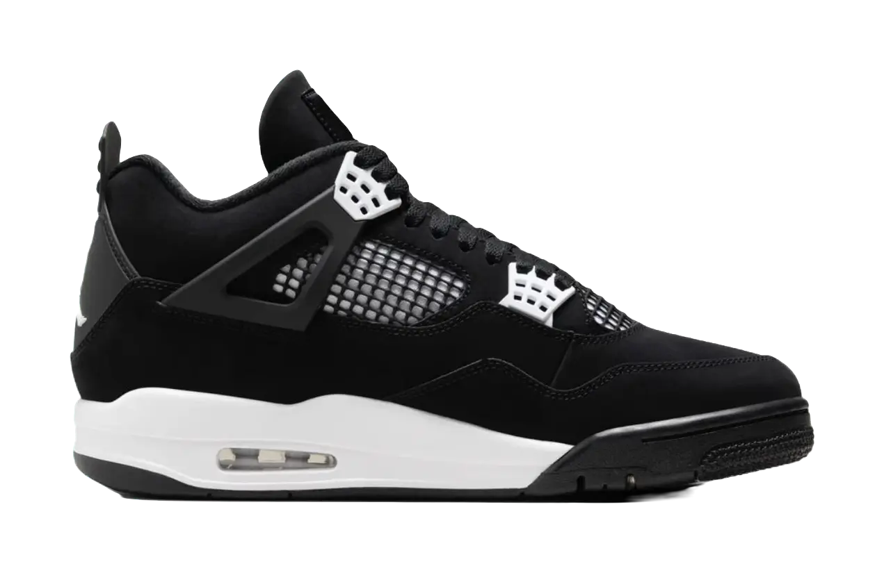 Jordan 4 Retro White Thunder  vjsneaker.com