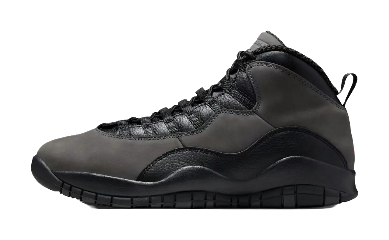Jordan Air Jordan 10 Mid top Vintage Basketball Shoes Mens Black  vjsneaker.com