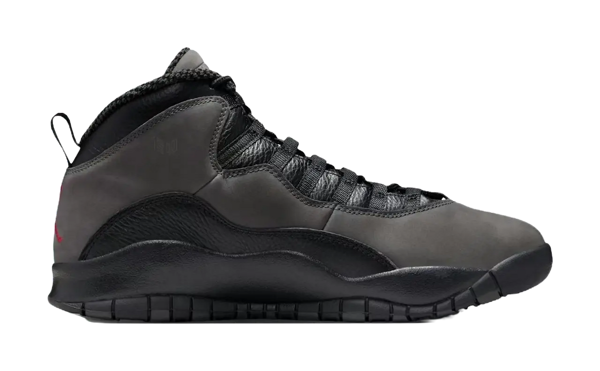 Jordan Air Jordan 10 Mid top Vintage Basketball Shoes Mens Black  vjsneaker.com