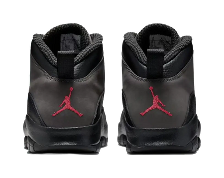 Jordan Air Jordan 10 Mid top Vintage Basketball Shoes Mens Black  vjsneaker.com