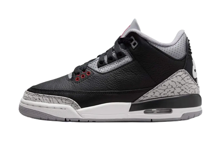 Jordan Air Jordan 3 Anti Kick Cushioning Mid Top Childrens Basketball Shoes Black  vjsneaker.com