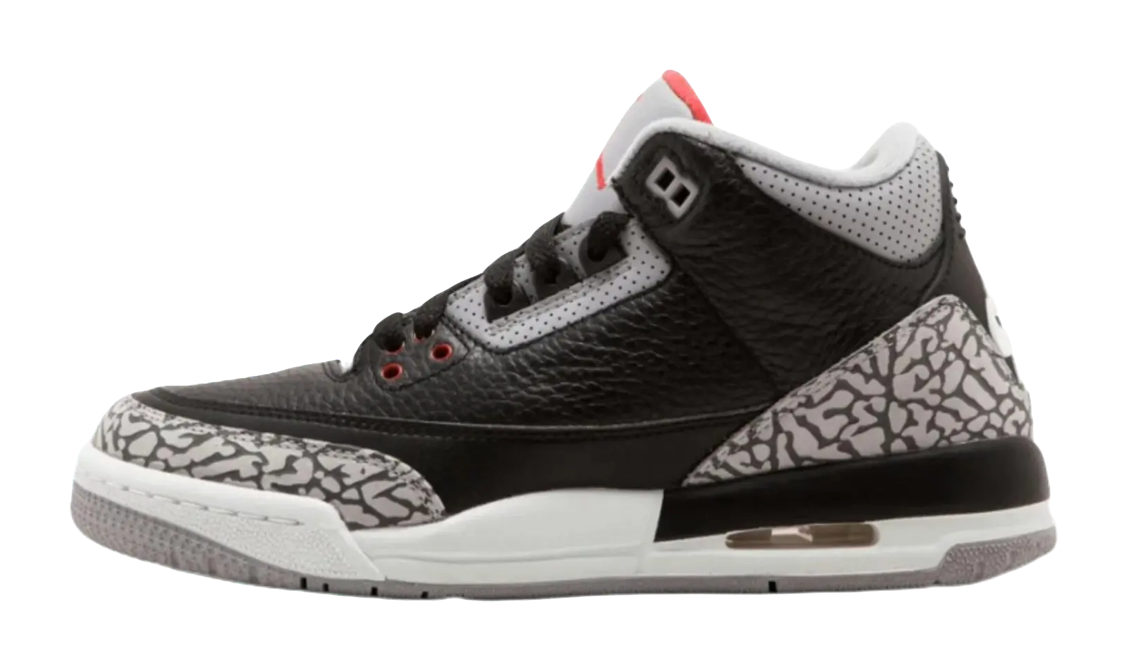 Jordan Air Jordan 3 Anti Kick Cushioning Mid Top Childrens Basketball Shoes Black  vjsneaker.com
