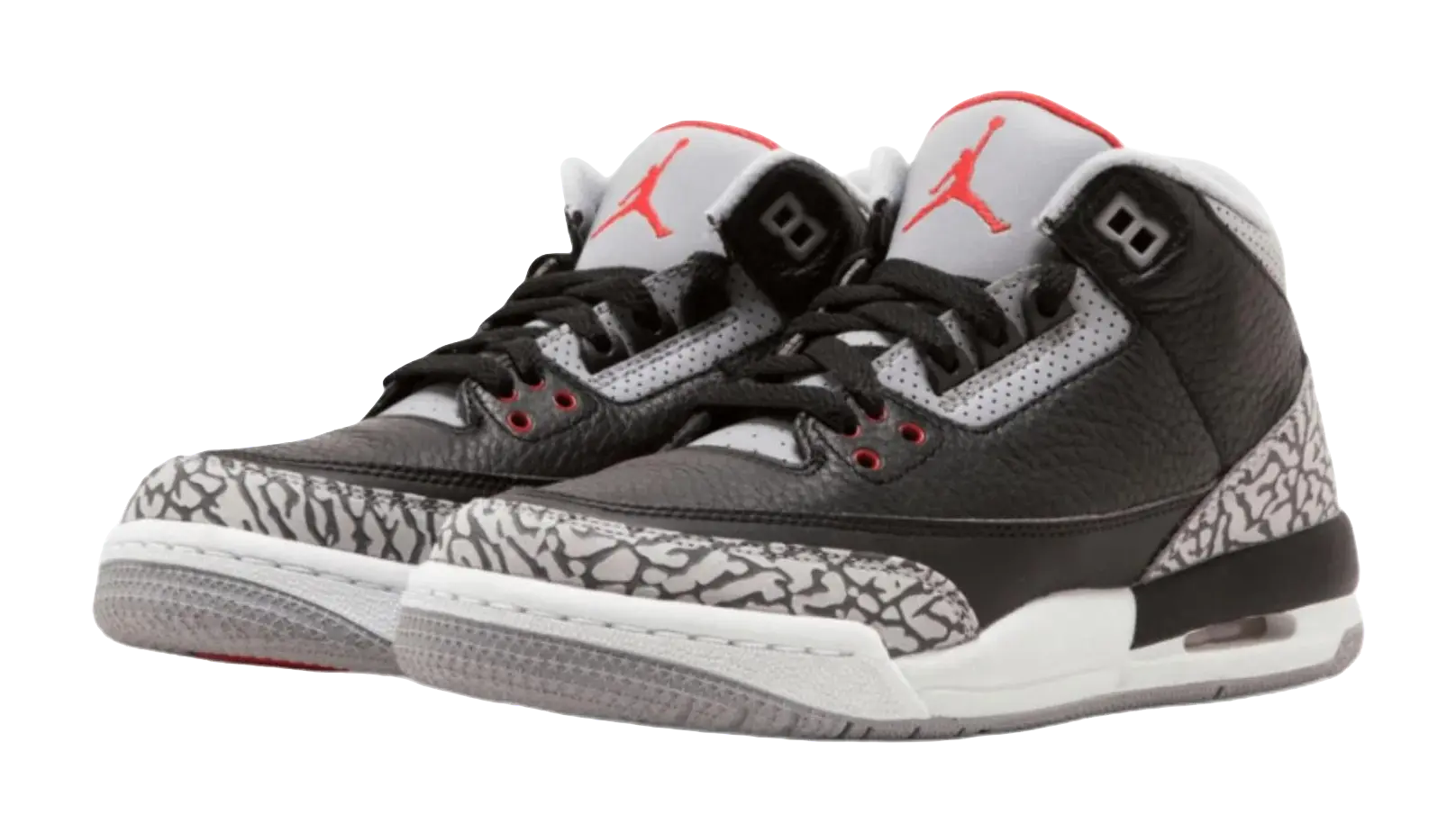 Jordan Air Jordan 3 Anti Kick Cushioning Mid Top Childrens Basketball Shoes Black  vjsneaker.com