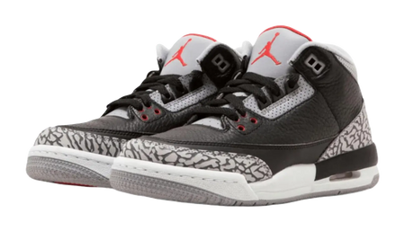 Jordan Air Jordan 3 Anti Kick Cushioning Mid Top Childrens Basketball Shoes Black  vjsneaker.com
