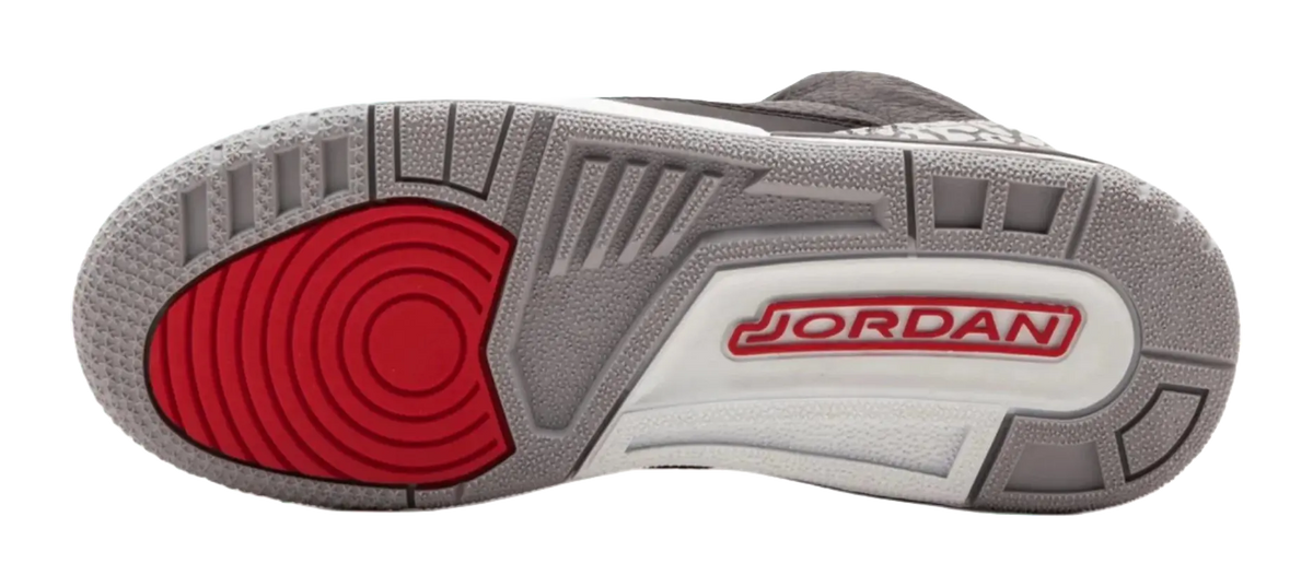 Jordan Air Jordan 3 Anti Kick Cushioning Mid Top Childrens Basketball Shoes Black  vjsneaker.com