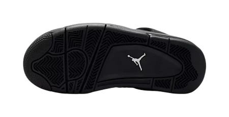 Jordan Air Jordan 4 Mid top Childrens Basketball Shoes Black Unisex  vjsneaker.com