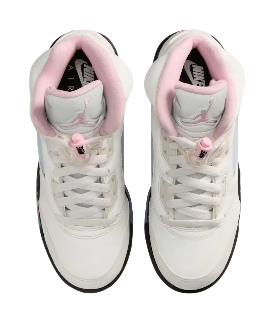 Jordan Air Jordan 5 Low top Childrens Basketball Shoes Pink Unisex  vjsneaker.com