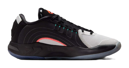 Jordan Luka 4 Anti Slip Wear Resistant Low Top Basketball Shoes Unisex Black White Red Asian Version  vjsneaker.com