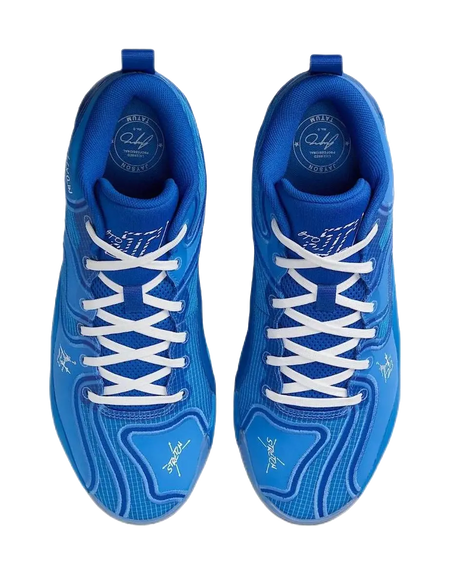 Jordan Tatum 3 Anti-Slip Wear-Resistant Mid-Top Basketball Shoes Mens Blue  vjsneaker.com