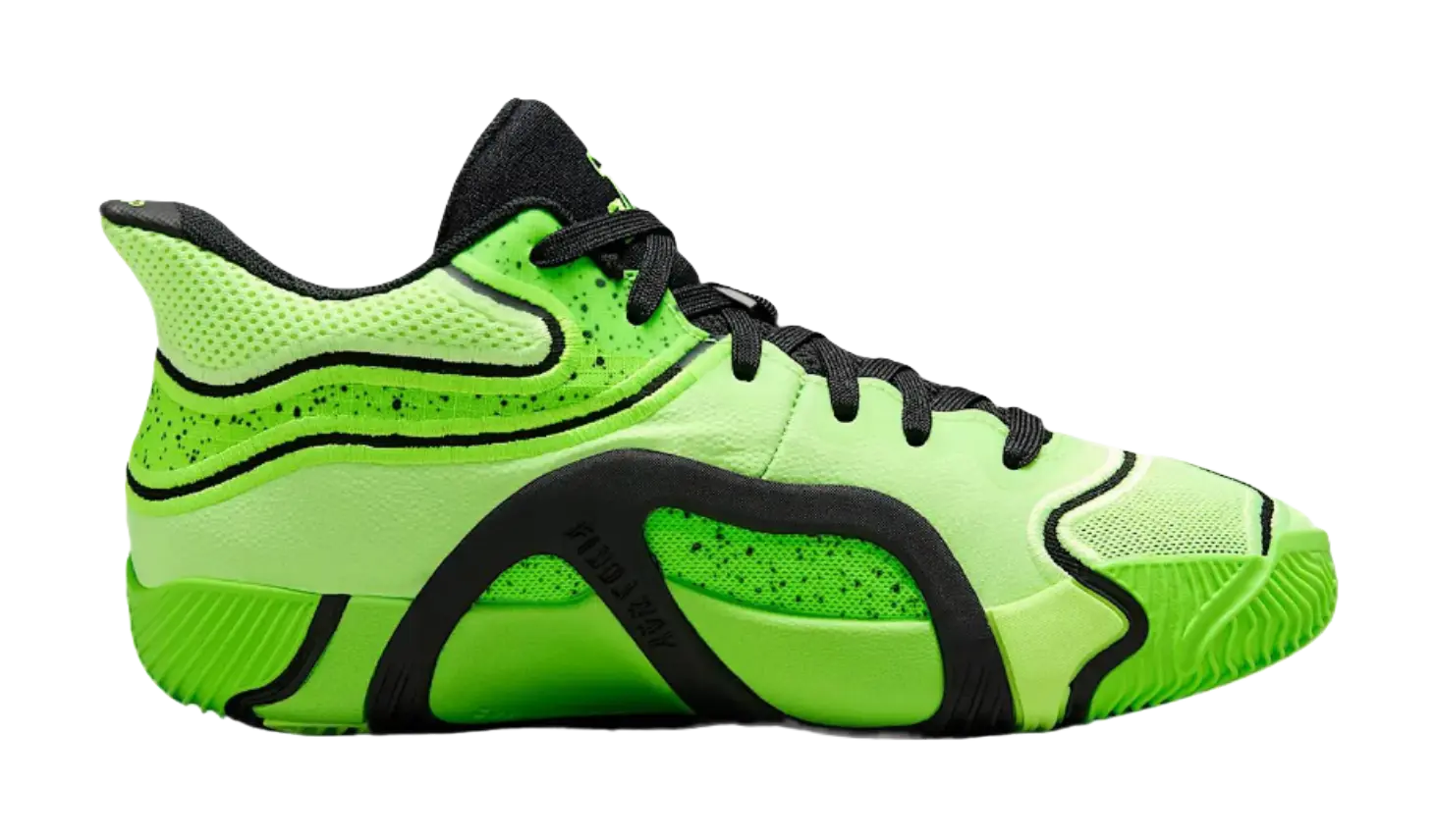Jordan Tatum 3 Childrens Basketball Shoes Contour Green Black Electronic Green  vjsneaker.com