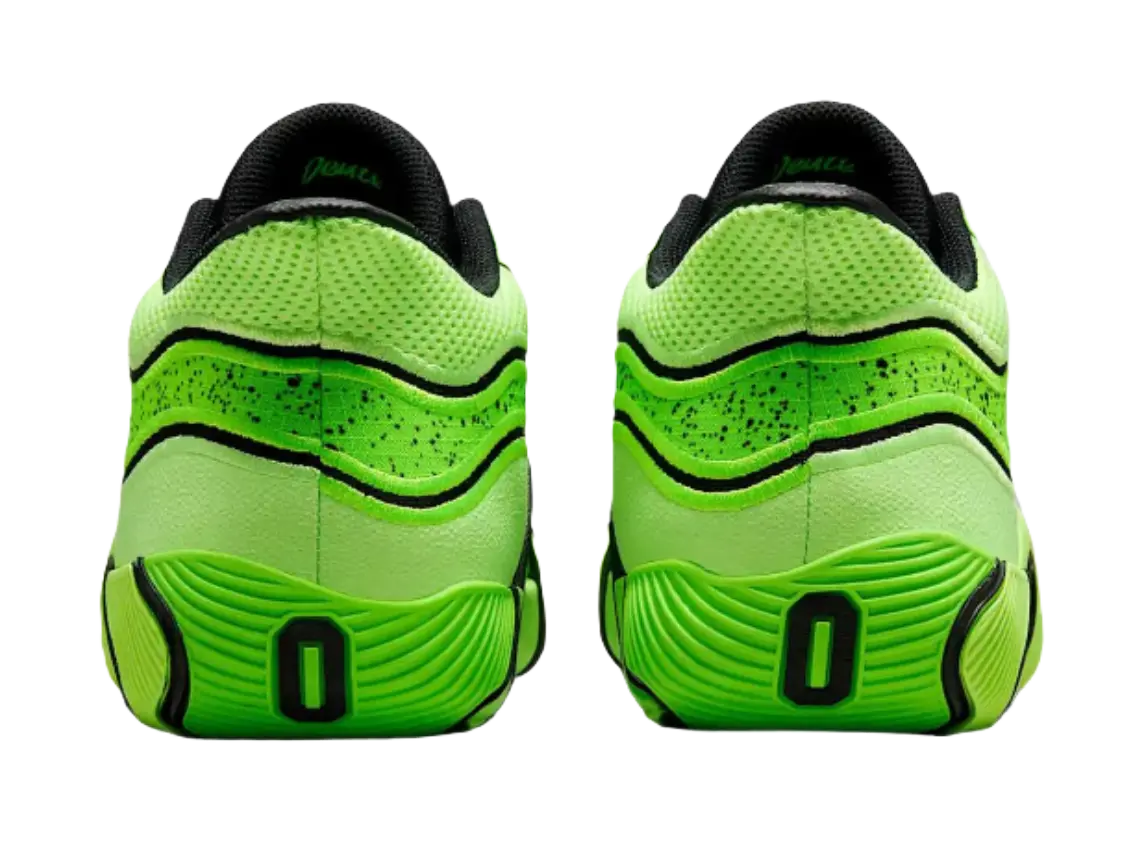 Jordan Tatum 3 Childrens Basketball Shoes Contour Green Black Electronic Green  vjsneaker.com