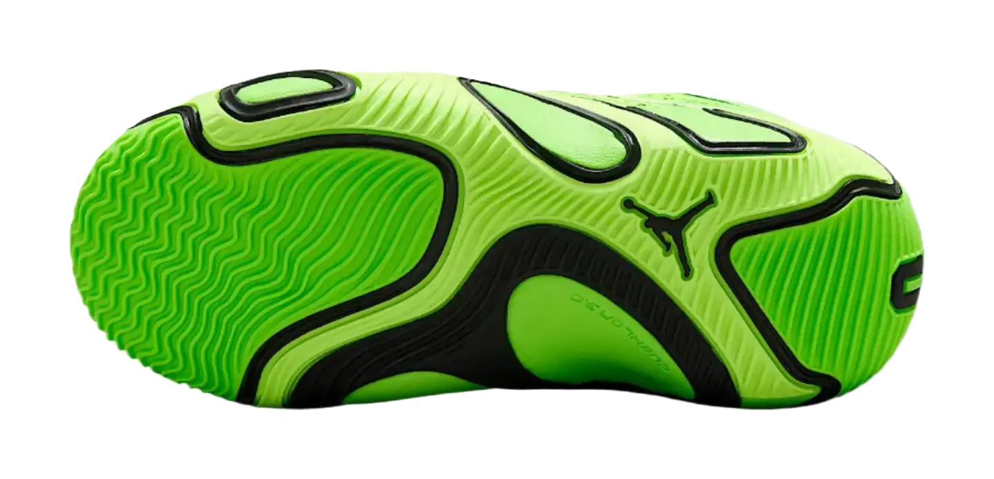 Jordan Tatum 3 Childrens Basketball Shoes Contour Green Black Electronic Green  vjsneaker.com