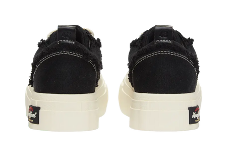 KAALIXTO Canvas Shoes Unisex Low top Black  VJSNEAKER