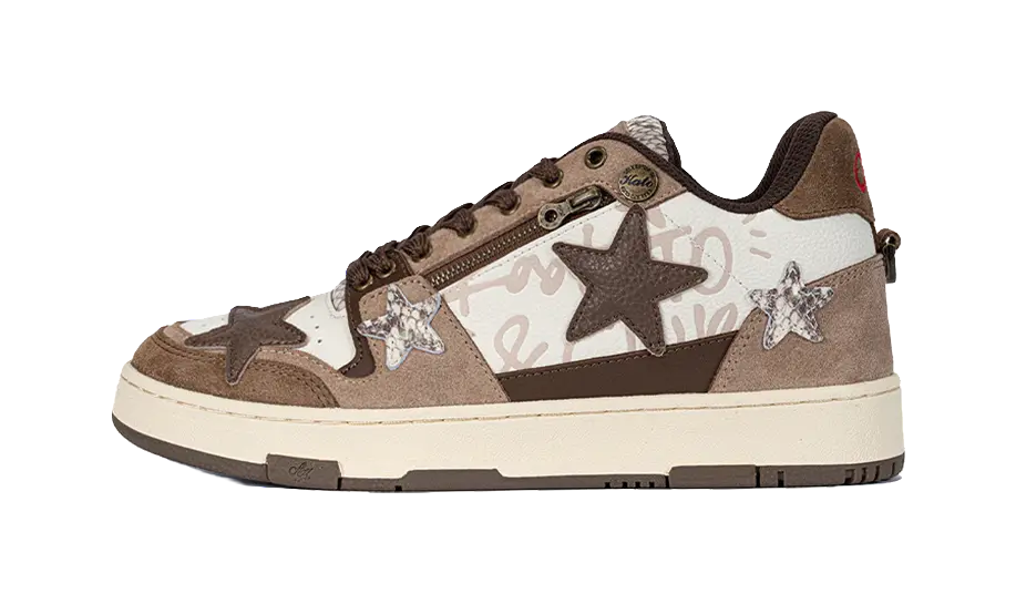 KAALIXTO Skateboarding Retro Low 'Vintage Brown' 