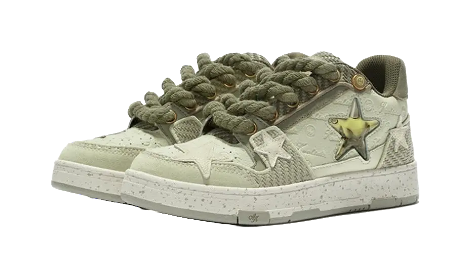 KAALIXTO X Beaster Skateboarding Low 'Longjing Tea' 