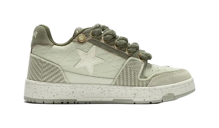 KAALIXTO X Beaster Skateboarding Low 'Longjing Tea' 