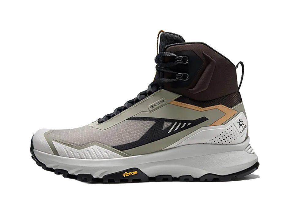KAILAS Brackets Slip Resistant, Waterproof, And Breathable Mid top Mountaineering Hiking Shoes Mens  VJSNEAKER
