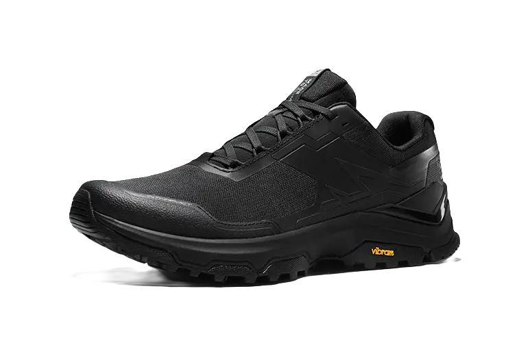 KAILAS Slip Resistant And Breathable Low Top Mountaineering Hiking Shoes Mens Ink Black  vjsneaker.com