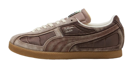 KIDSUPER STUDIOS x PUMA Brasil Skateboard Shoes Unisex Coffee Brown  vjsneaker.com
