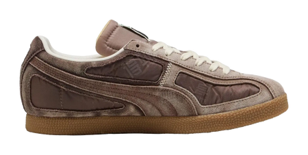 KIDSUPER STUDIOS x PUMA Brasil Skateboard Shoes Unisex Coffee Brown  vjsneaker.com