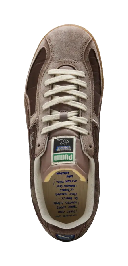KIDSUPER STUDIOS x PUMA Brasil Skateboard Shoes Unisex Coffee Brown  vjsneaker.com