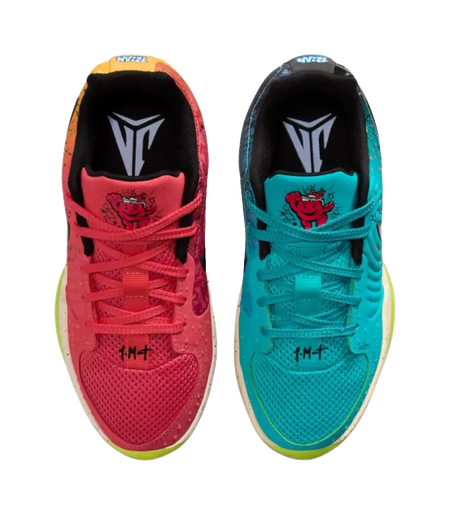 Kool Aid x Nike Ja Morant 2 Slip Resistant Abrasion Resistant Low top Childrens Basketball Shoes Red Blue  vjsneaker.com