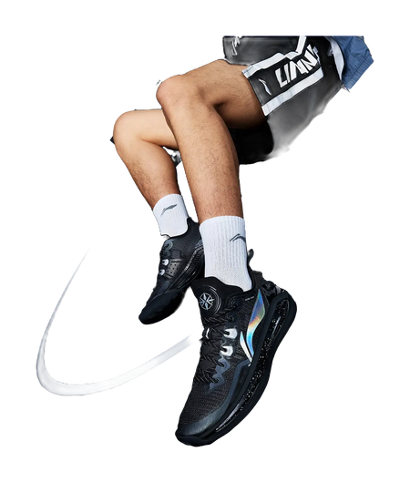 LINING Blade 3V2 Obsidian - Basketball Shoes Unisex Black 