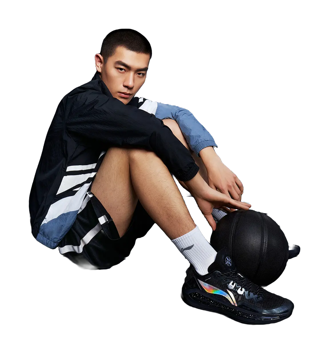 LINING Blade 3V2 Obsidian - Basketball Shoes Unisex Black 