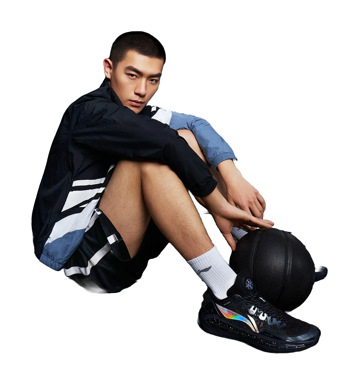 LINING Blade 3V2 Obsidian - Basketball Shoes Unisex Black 